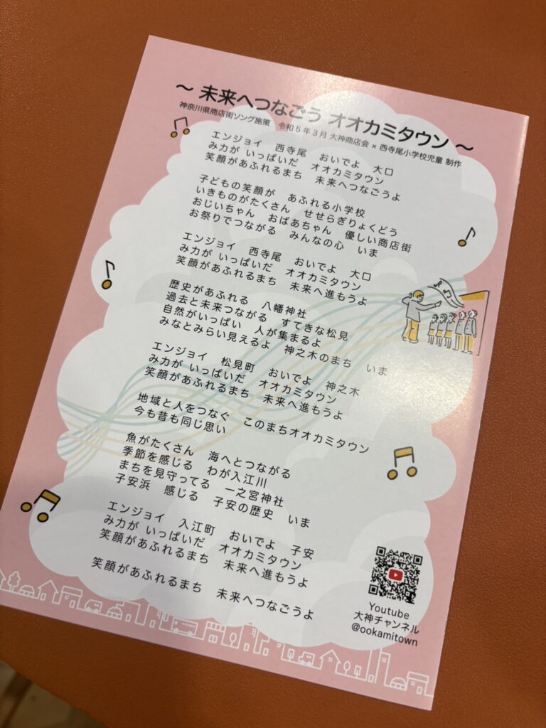 大神商店会MAP裏面画像